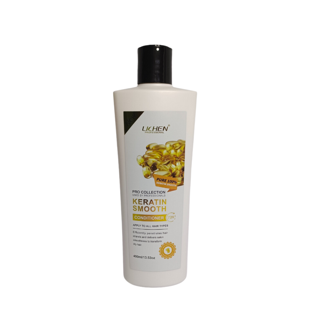 Keratin Smooth Shampoo (White)